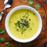 Broccoli Cauliflower Glow Soup | SoupAddict.com