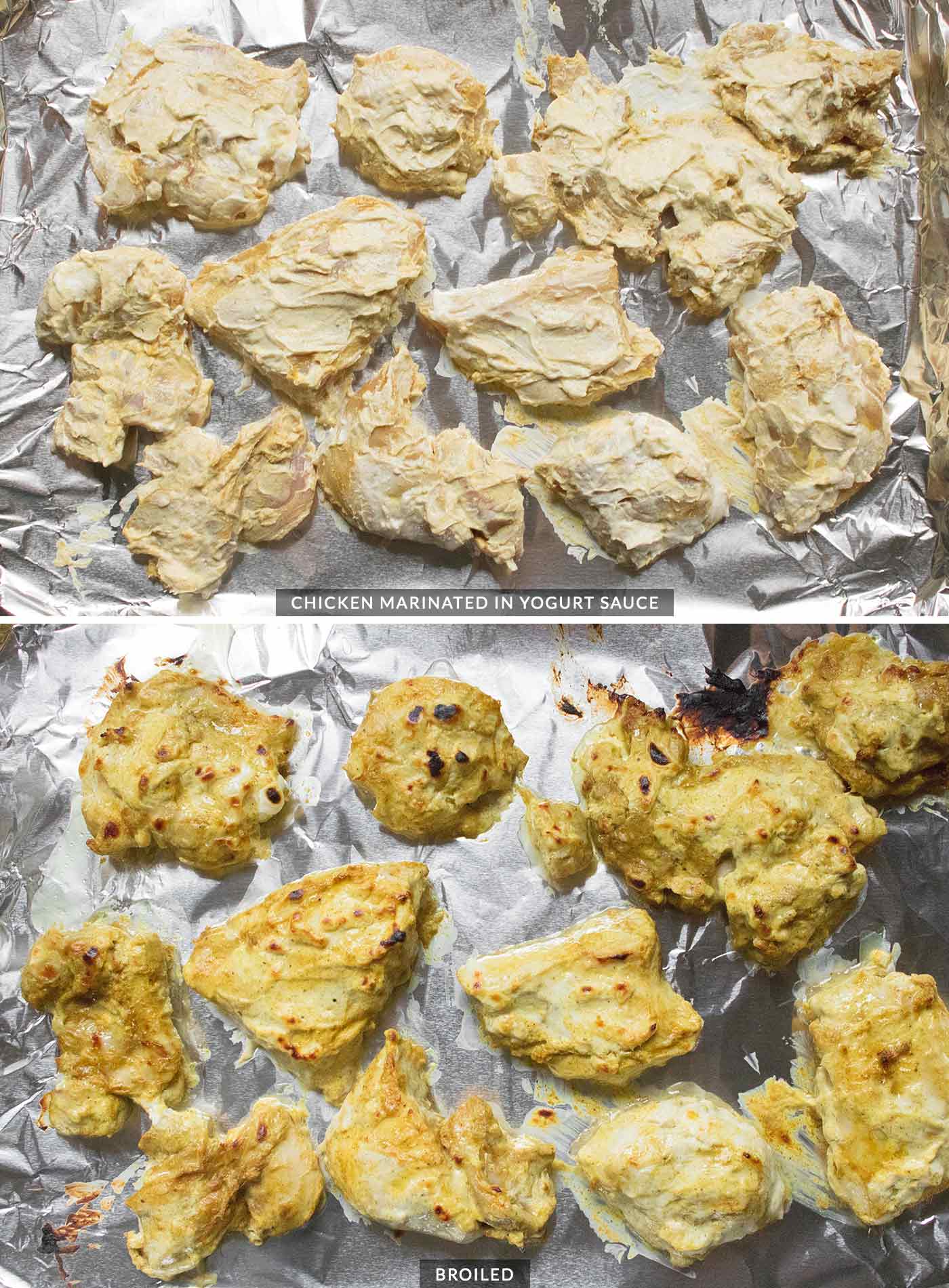Broil the chicken