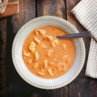 Creamy Tomato Tortellini Soup | SoupAddict.com