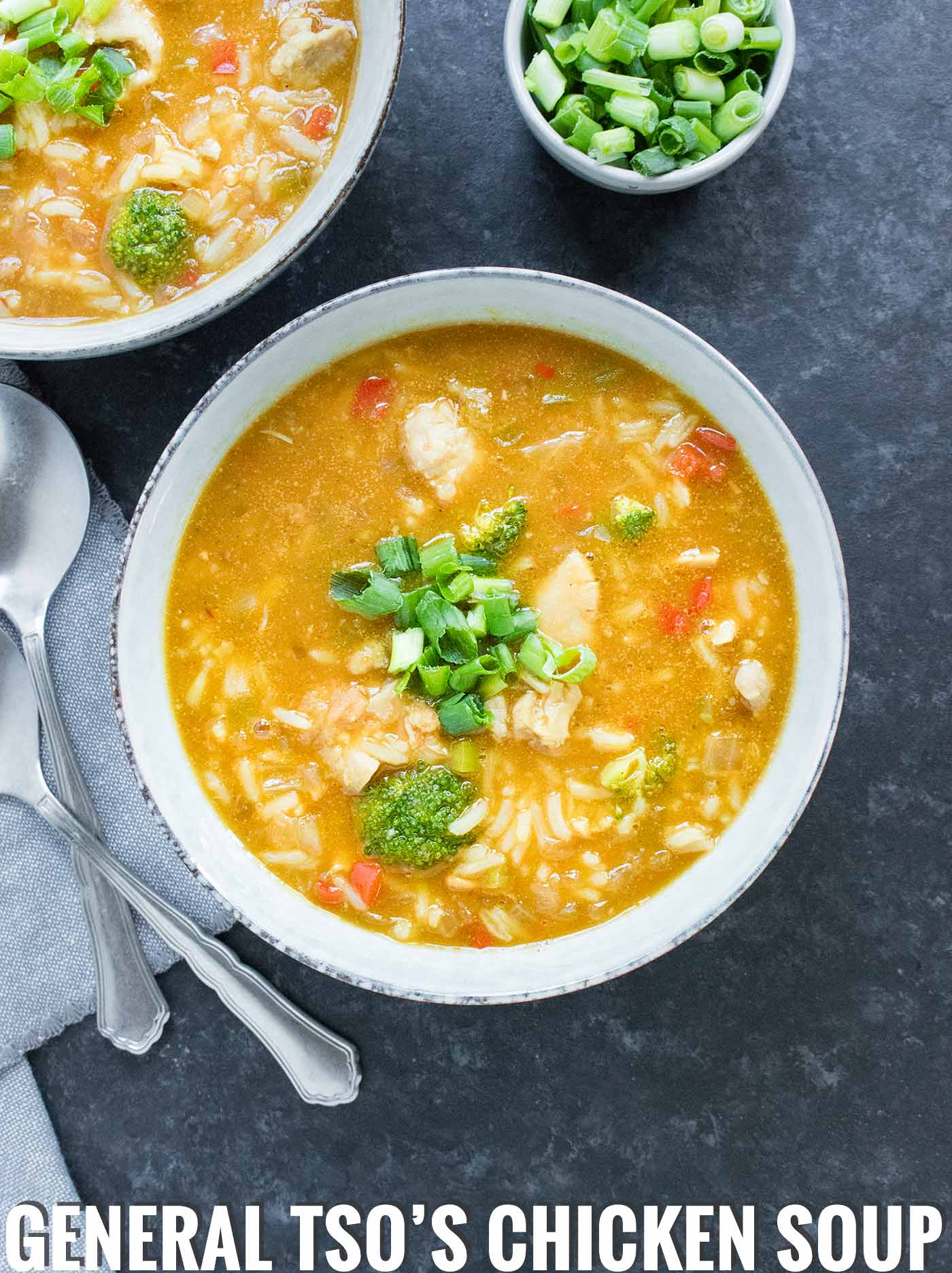 General Tso's Chicken Soup - Recipe at SoupAddict.com