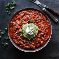 Healthy Chicken Chili | SoupAddict.com