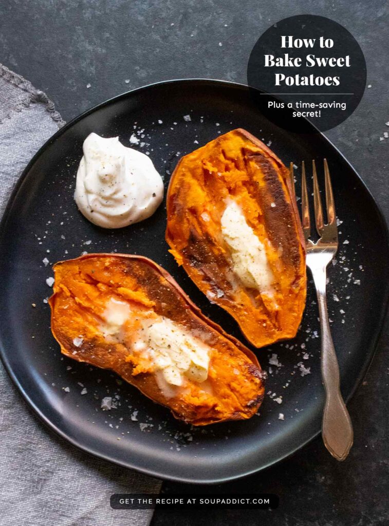 How to Bake Sweet Potatoes