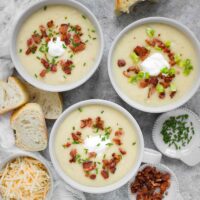 Instant Pot Loaded Potato Soup