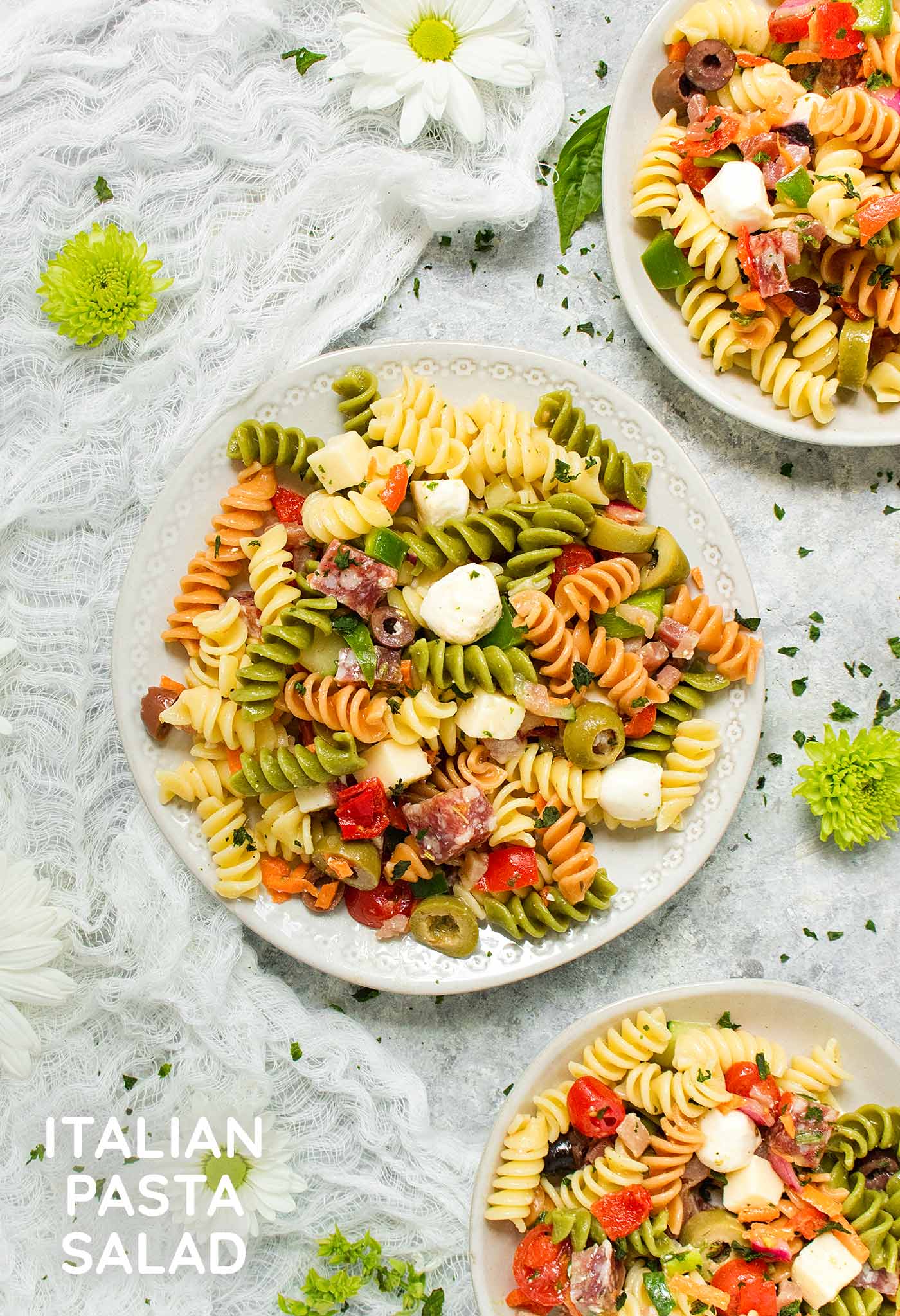 Italian Pasta Salad - Recipe at SoupAddict.com