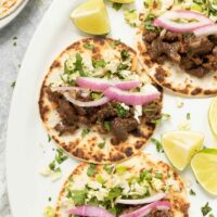 Korean BBQ Beef Tacos