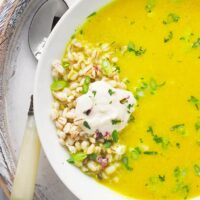 Lemongrass Curry Soup with Cashew Cream | SoupAddict.com