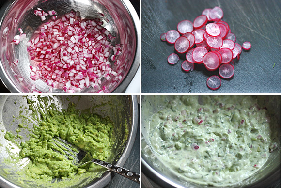 Pasta with Avocado Tzatziki