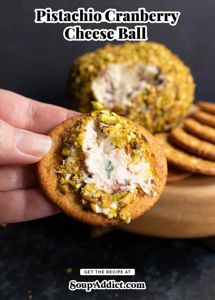 Pistachio Cranberry Cheese Ball