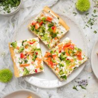 Ranch Veggie Pizza