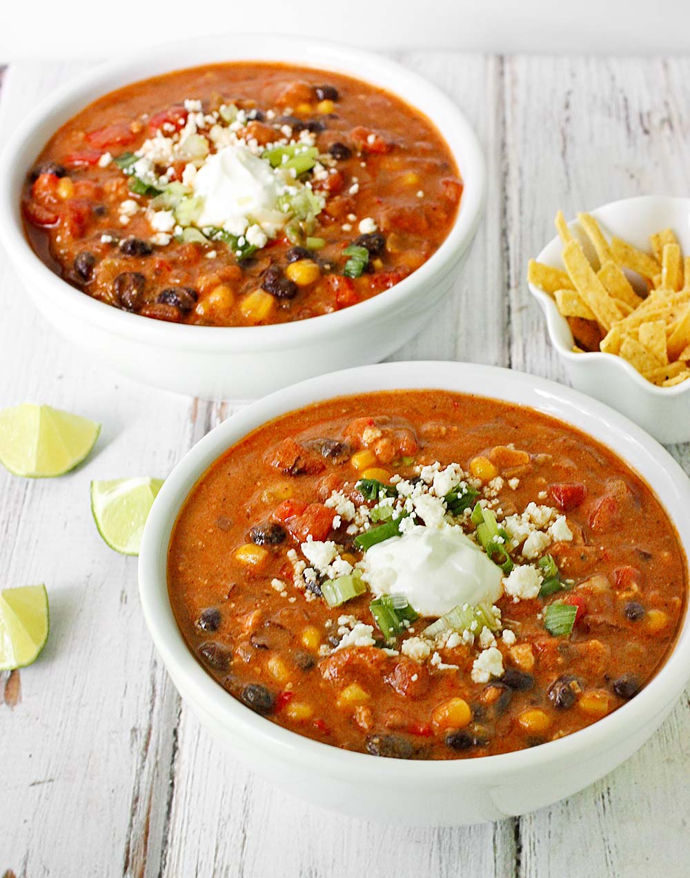 Sausage & Black Bean Enchilada Soup from Soupaddict.com
