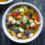Sheet Pan Roasted Vegetable Soup.