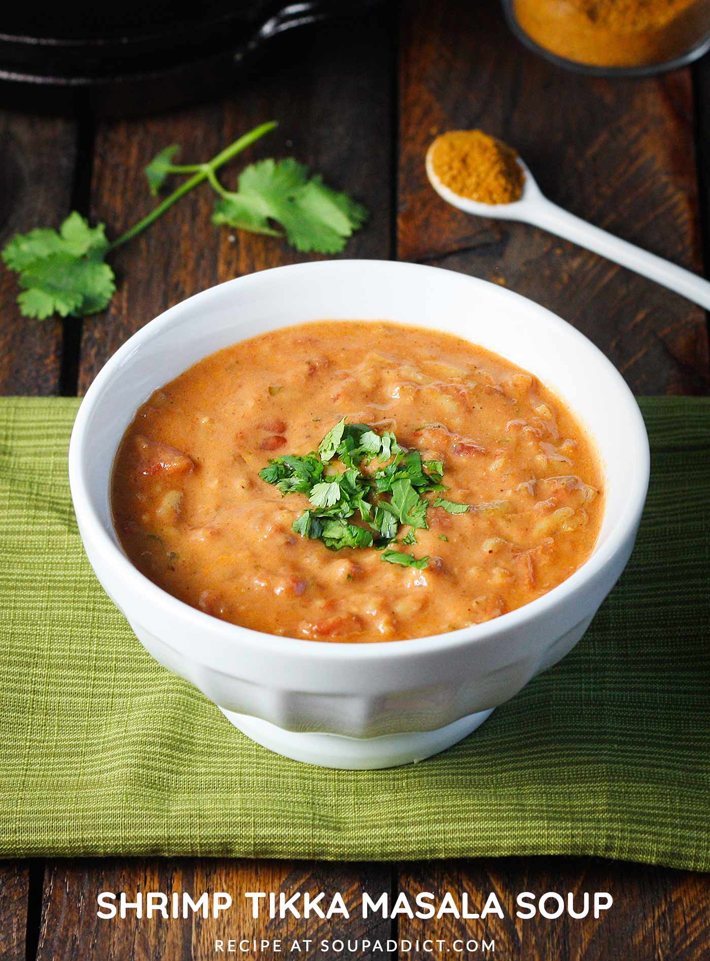 Shrimp Tikka Masala Soup - Recipe at SoupAddict.com