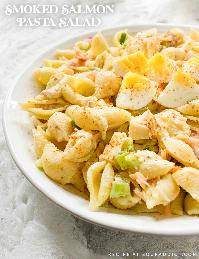 Smoked Salmon Pasta Salad