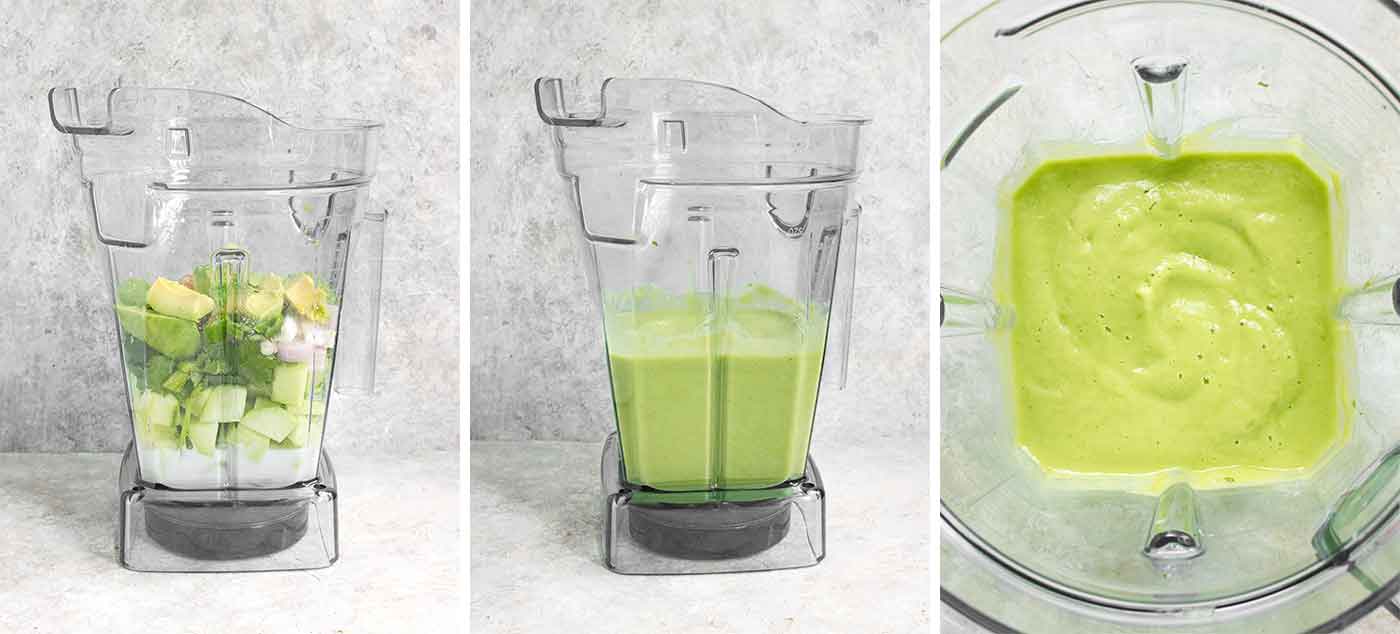 Gazpacho is so easy to whip up in the blender!