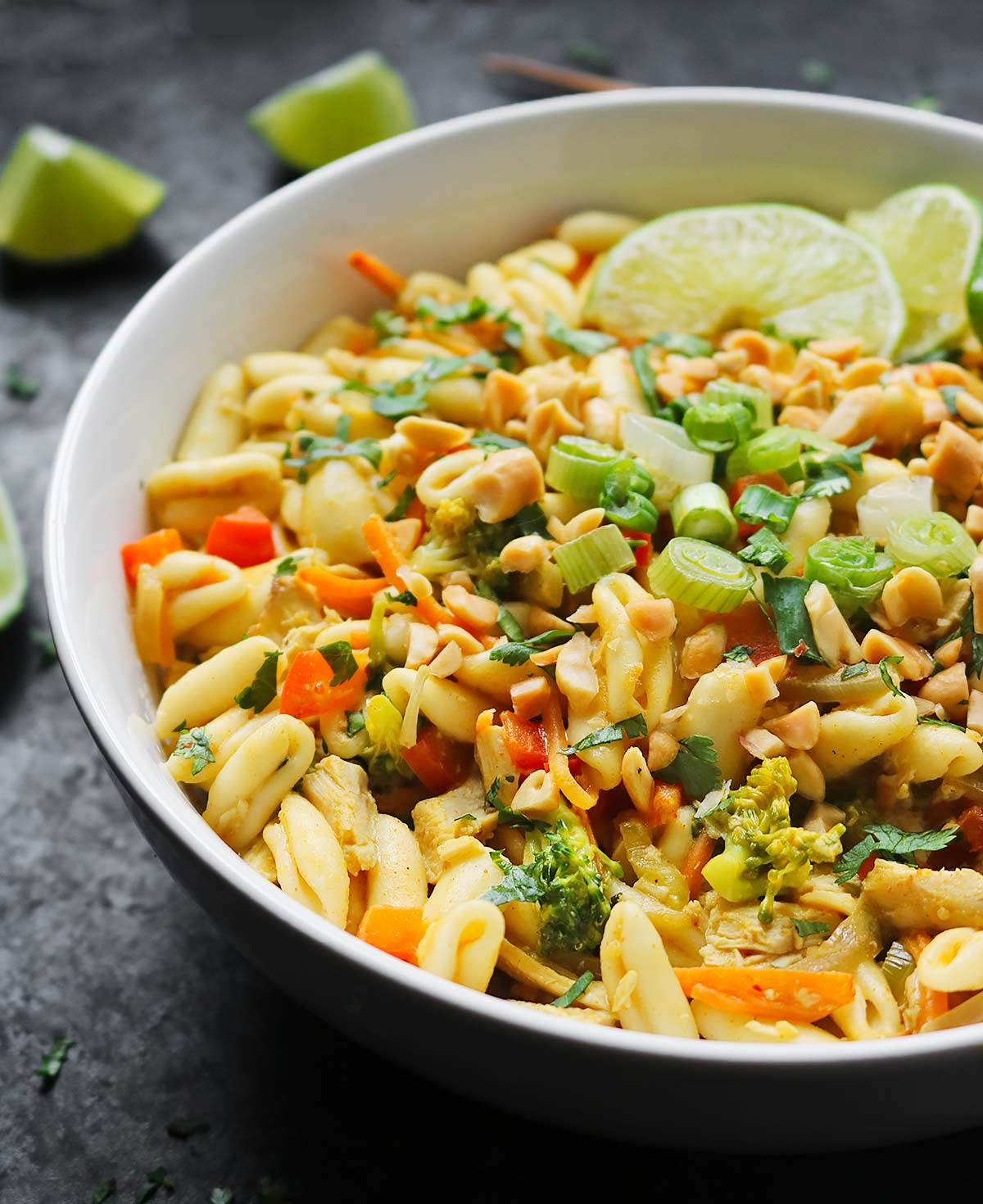 Thai Pasta with Chicken from SoupAddict.com
