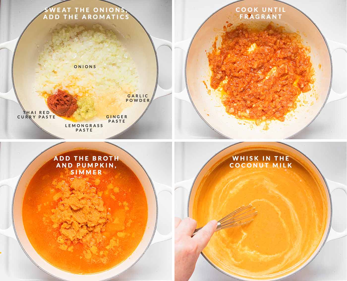 Steps to cook Thai Pumpkin Soup