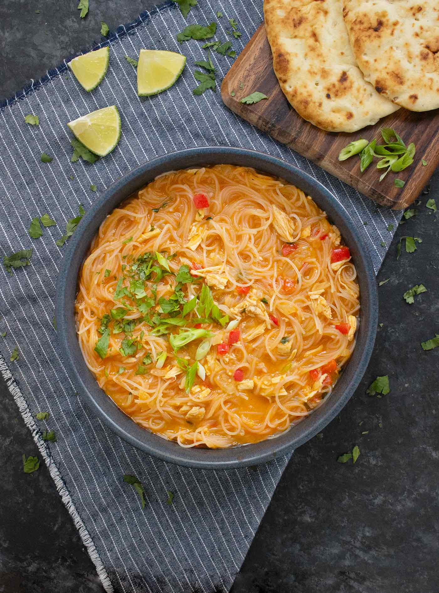 Thai Curry Red Noodle Soup