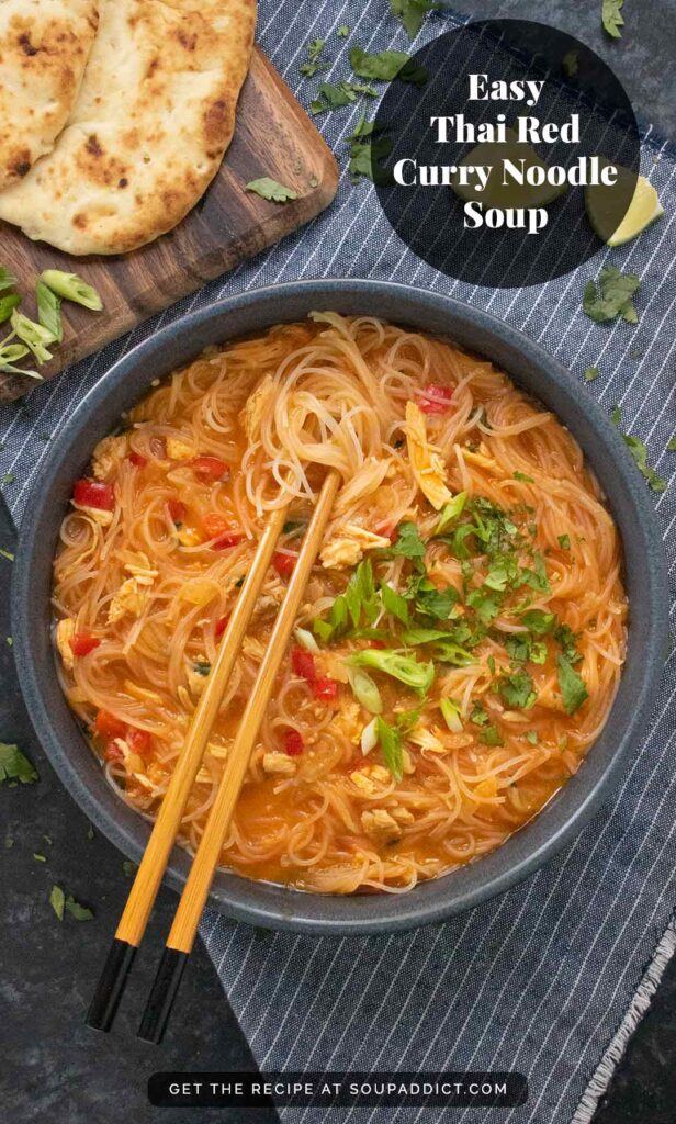 Thai Red Curry Noodle Soup