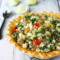 Tomato and Corn Tabbouleh Salad | SoupAddict.com