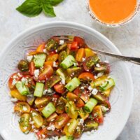 Tomato Lover's Tomato Salad | Recipe at SoupAddict.com
