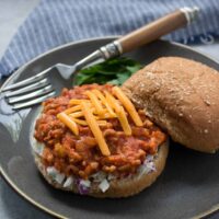 Turkey Sloppy Joes - a super easy, all-season weeknight meal that's healthy and tasty, too! Recipe at SoupAddict.com.