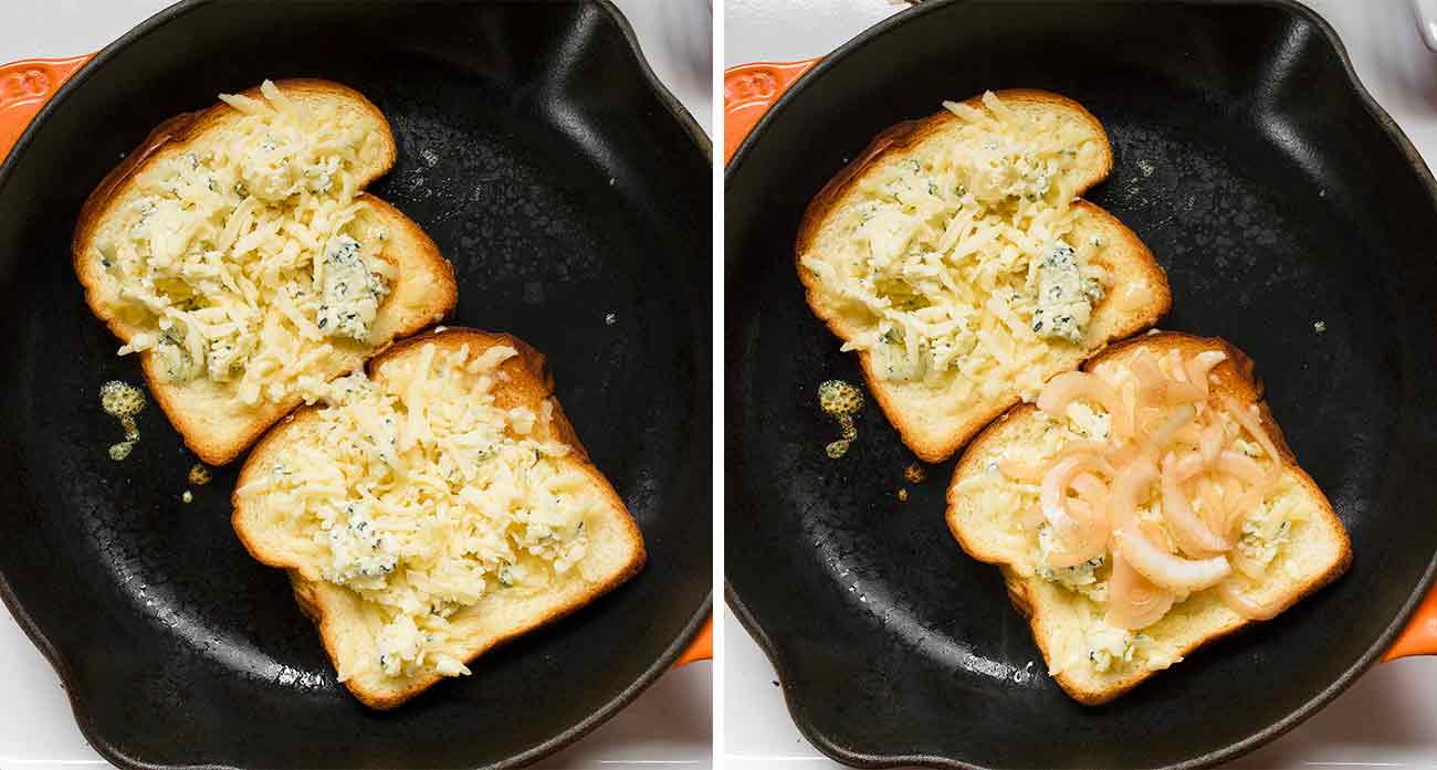 Frying up the ultimate grilled cheese sandwich