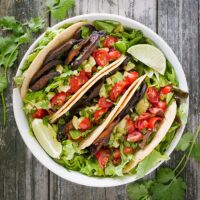 Vegetarian BLT Tacos | SoupAddict.com