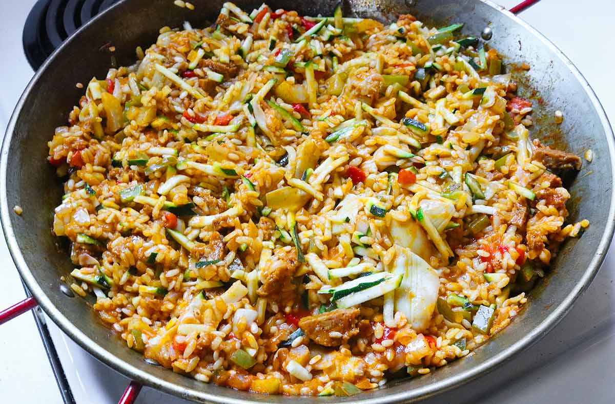 Vegetarian Paella from SoupAddict.com