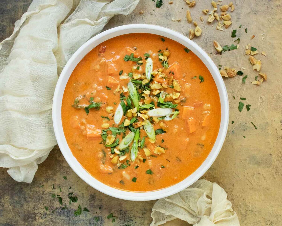 West African Peanut Soup