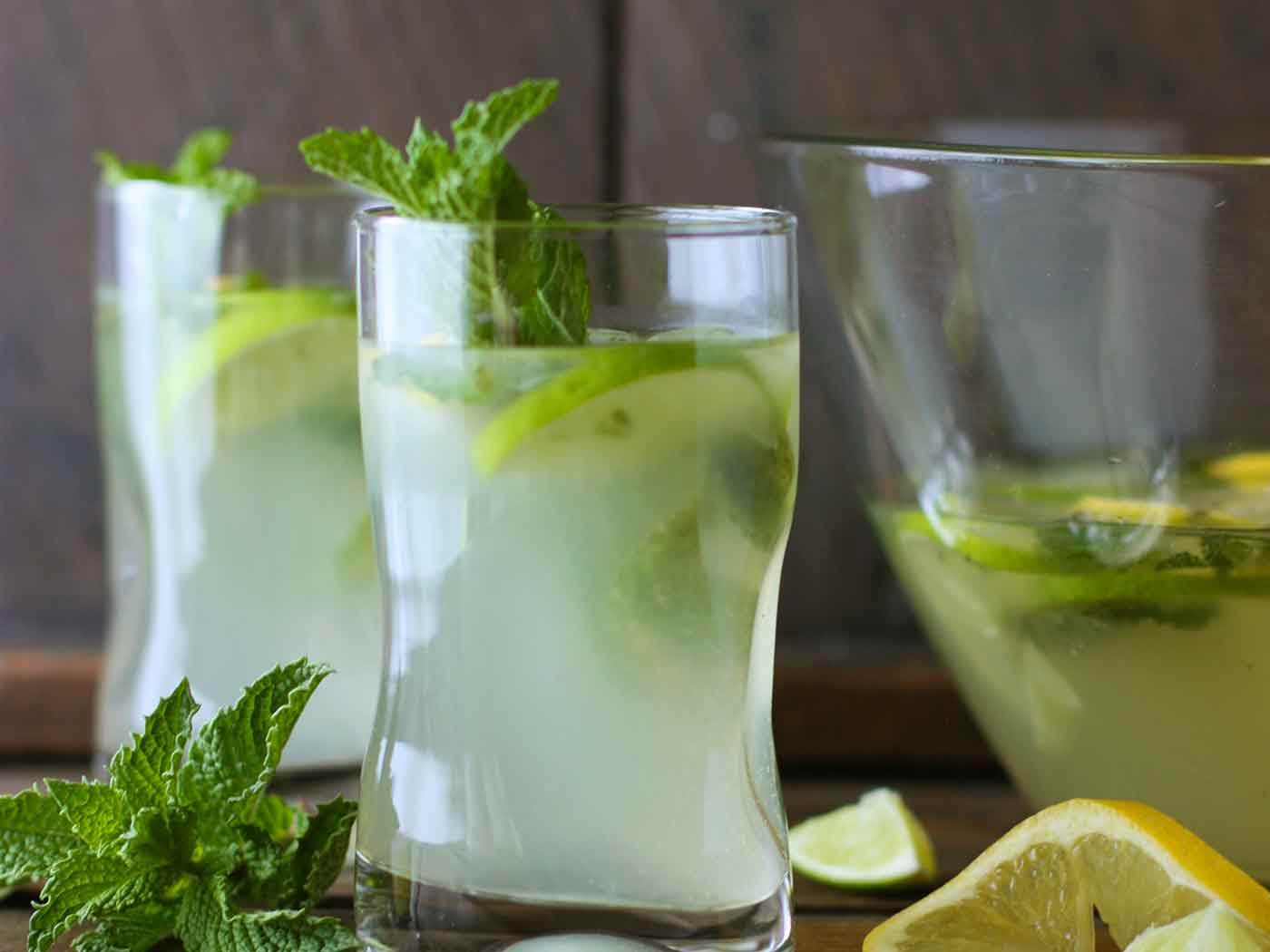 Zesty Lemon Lime Mojitos
